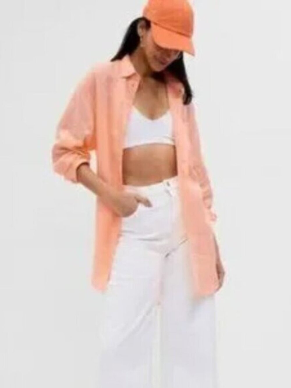 Gap Weekend Linen Button Down Shirt